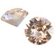 Swarovski Elements SS29 Chaton Silk beige